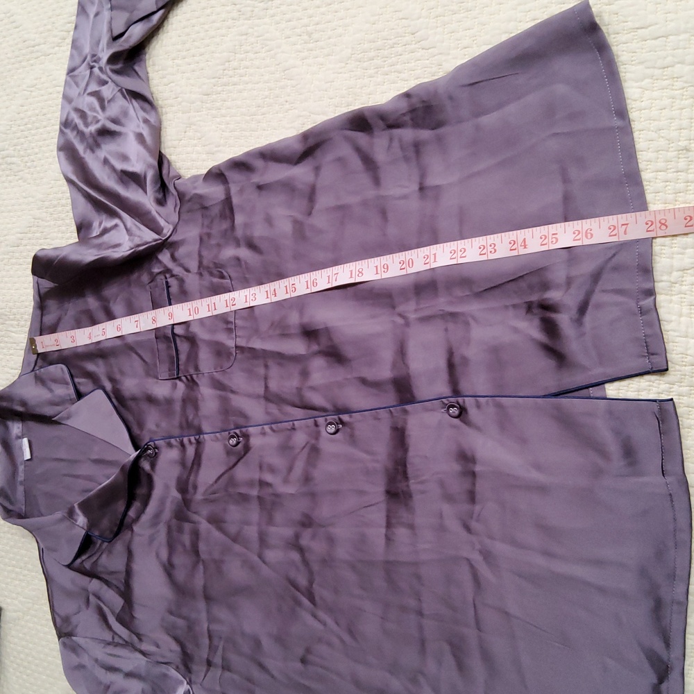 SilkSilky 100% Silk Pajama Set Size L - Picture 12 of 12